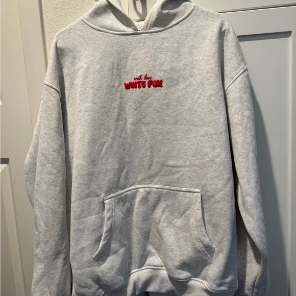 Women's Gray Hoodie - Picture 2 of 3